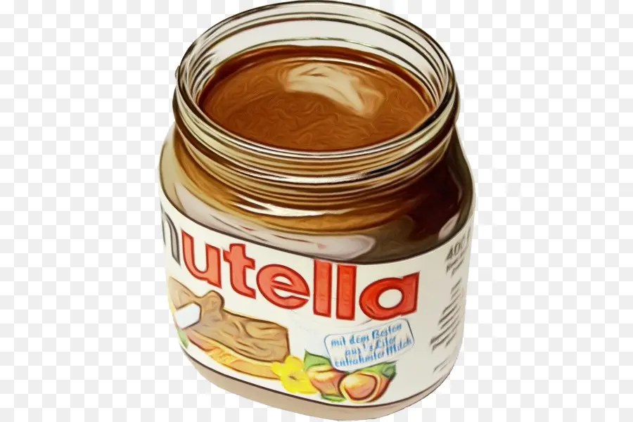Nutella，шоколадная паста PNG