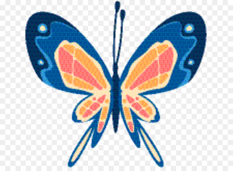 бабочка монарх，Brushfooted бабочки PNG