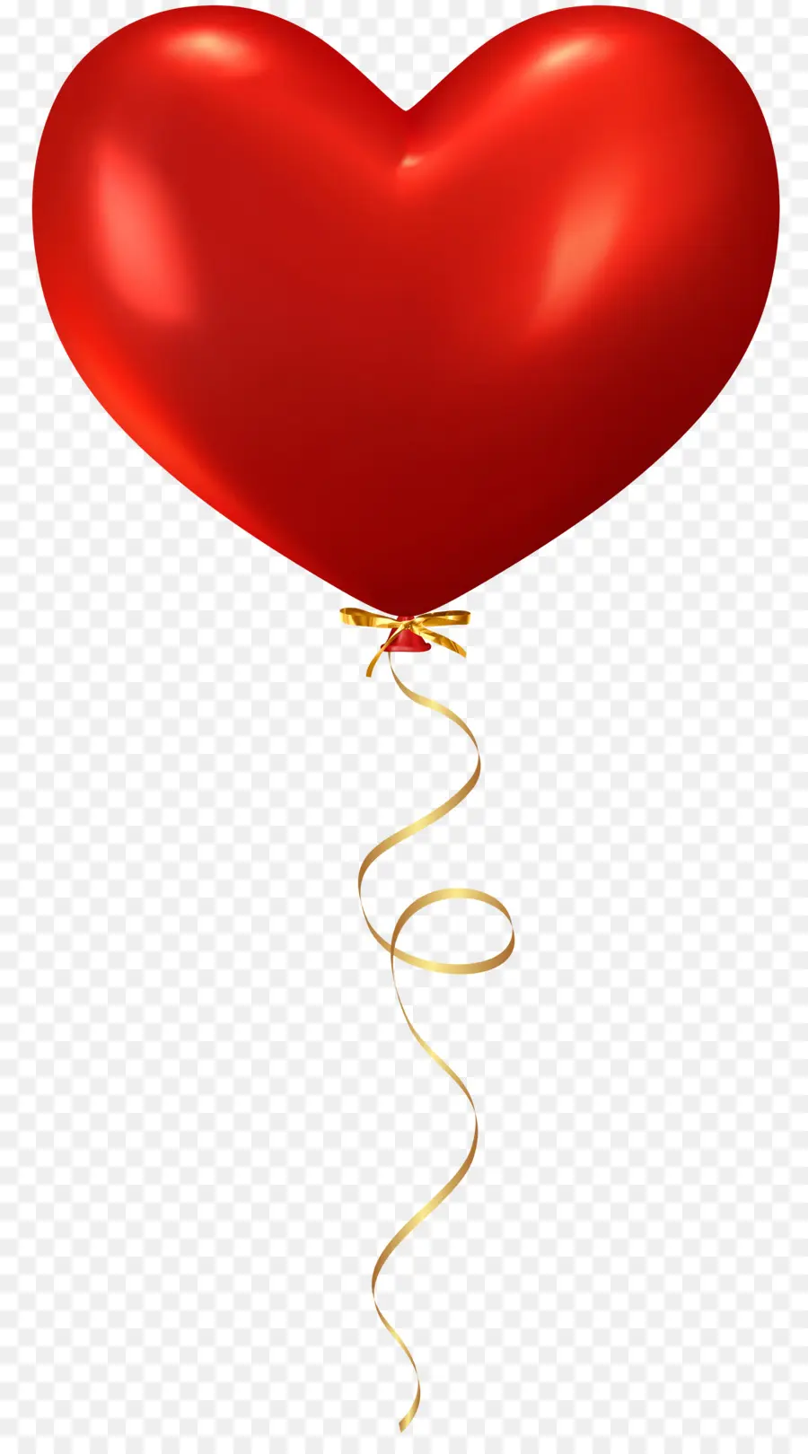 Воздушный шар，сердце PNG
