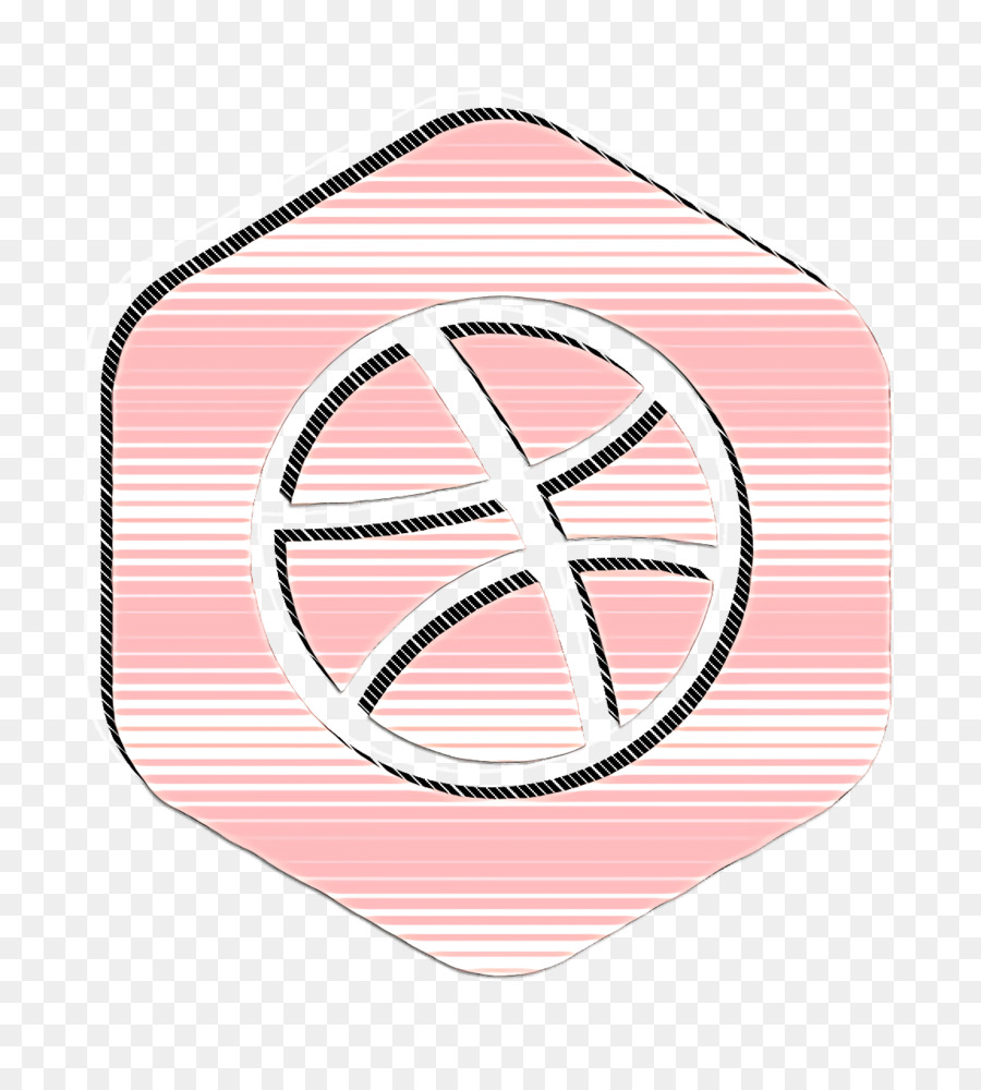 символ，розовый M PNG