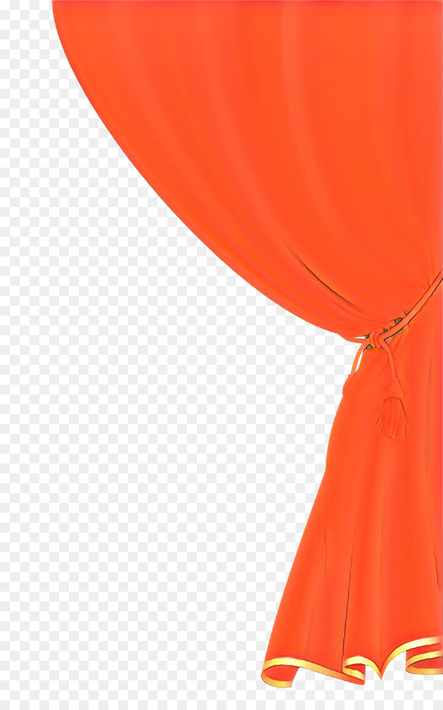 Воздушный шар，оранжевый PNG