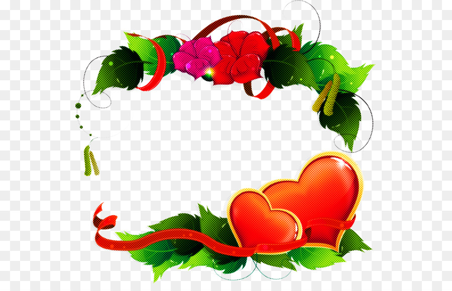 цветочный дизайн，Valentines Day PNG