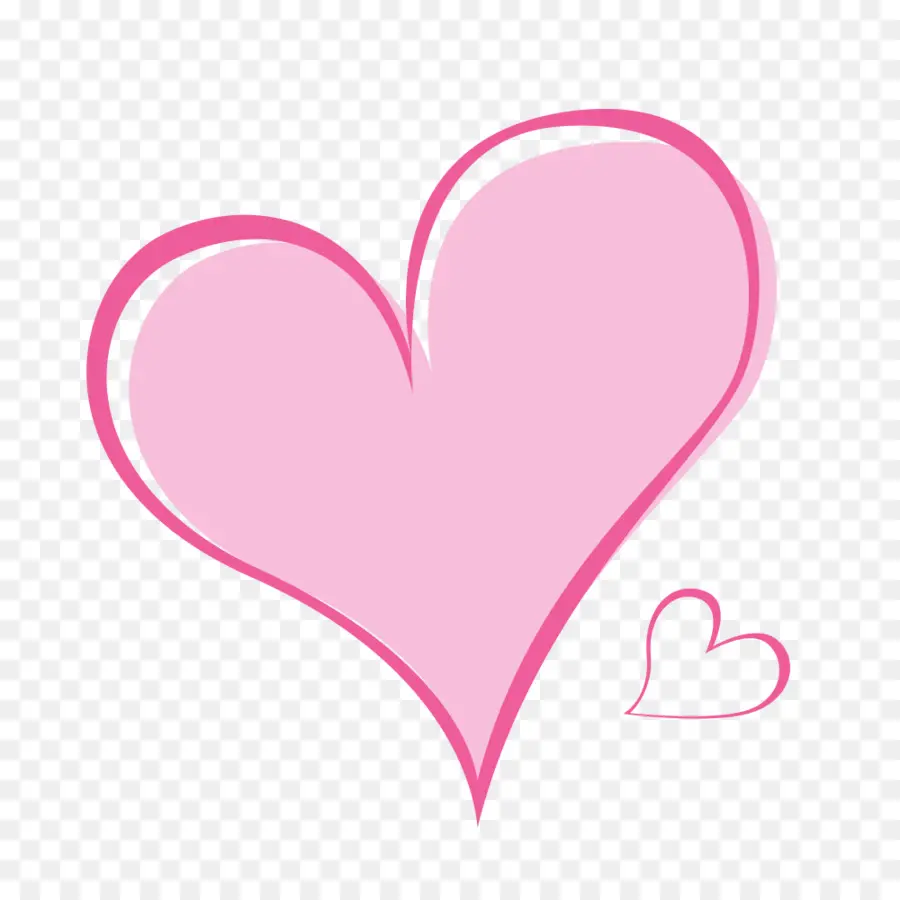 сердце，розовый м PNG
