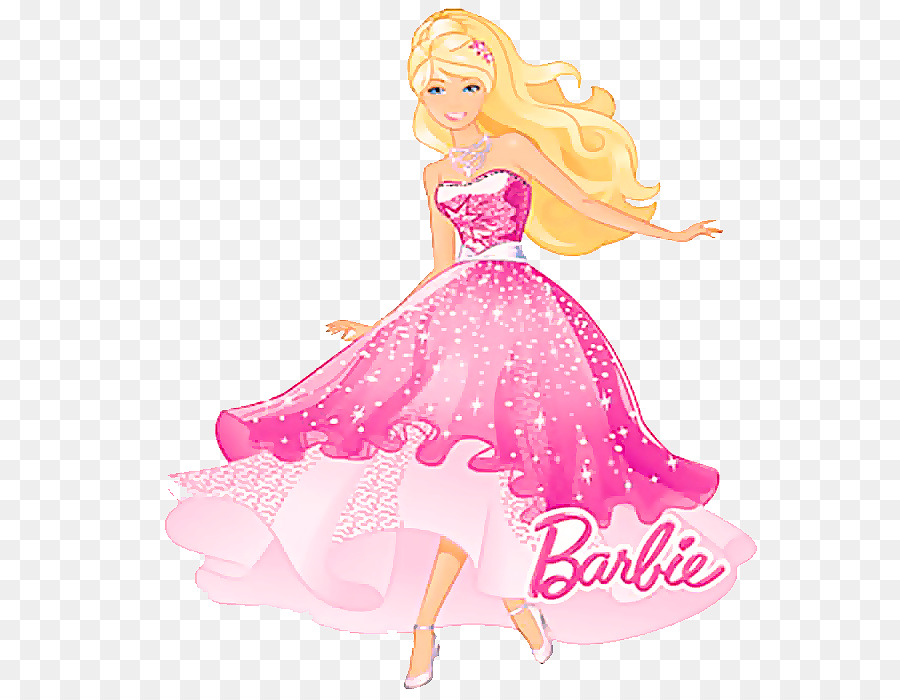 Barbie на прозрачном фоне