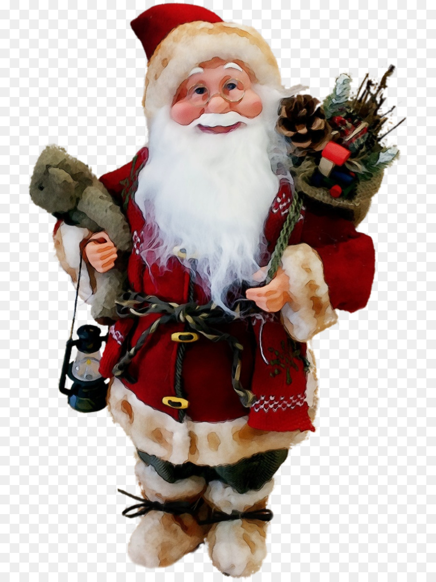 Санта Клаус，фигурка PNG