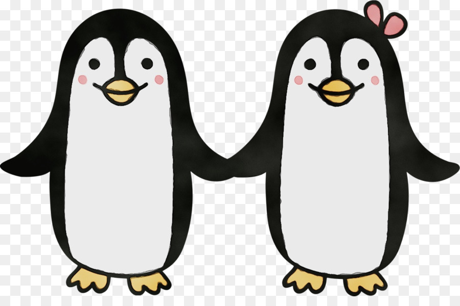 нелетающих птица，пингвин PNG