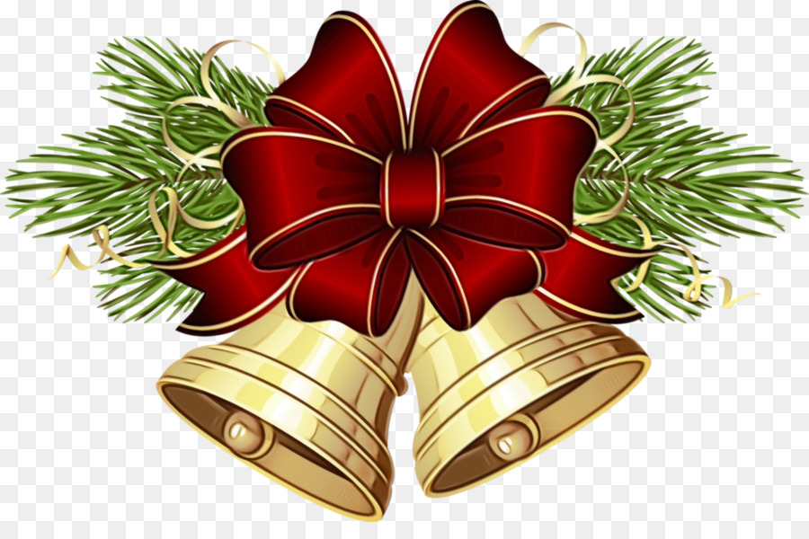 Рождественское украшение，колокол PNG