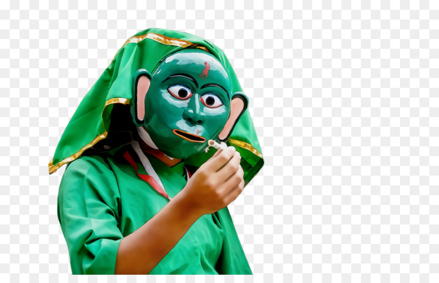 зеленый，вымышленный персонаж PNG
