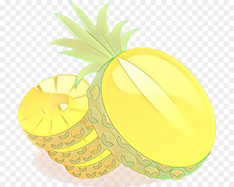 ананас，желтый PNG