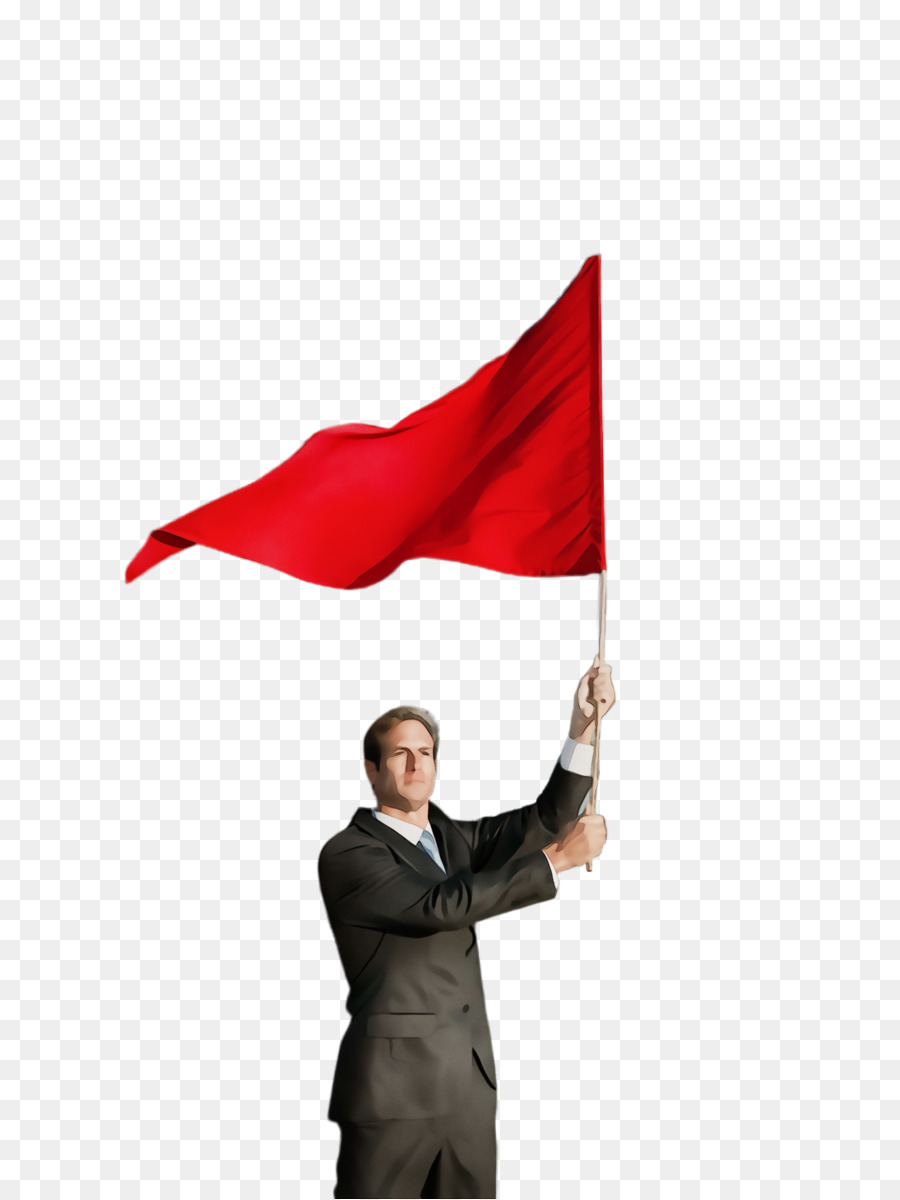 флаг，красный PNG