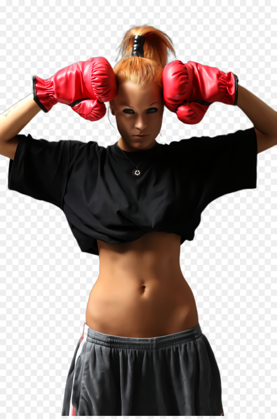 заниматься боксом，мышца PNG