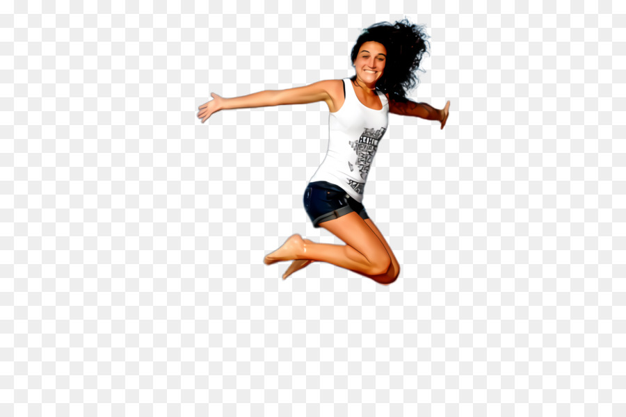 Прыжки，спортивное танцевальное движение PNG