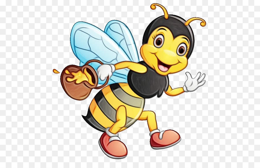 пчела，мультфильм PNG