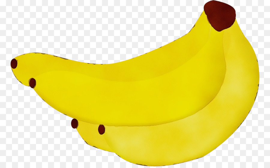 банан，желтый PNG
