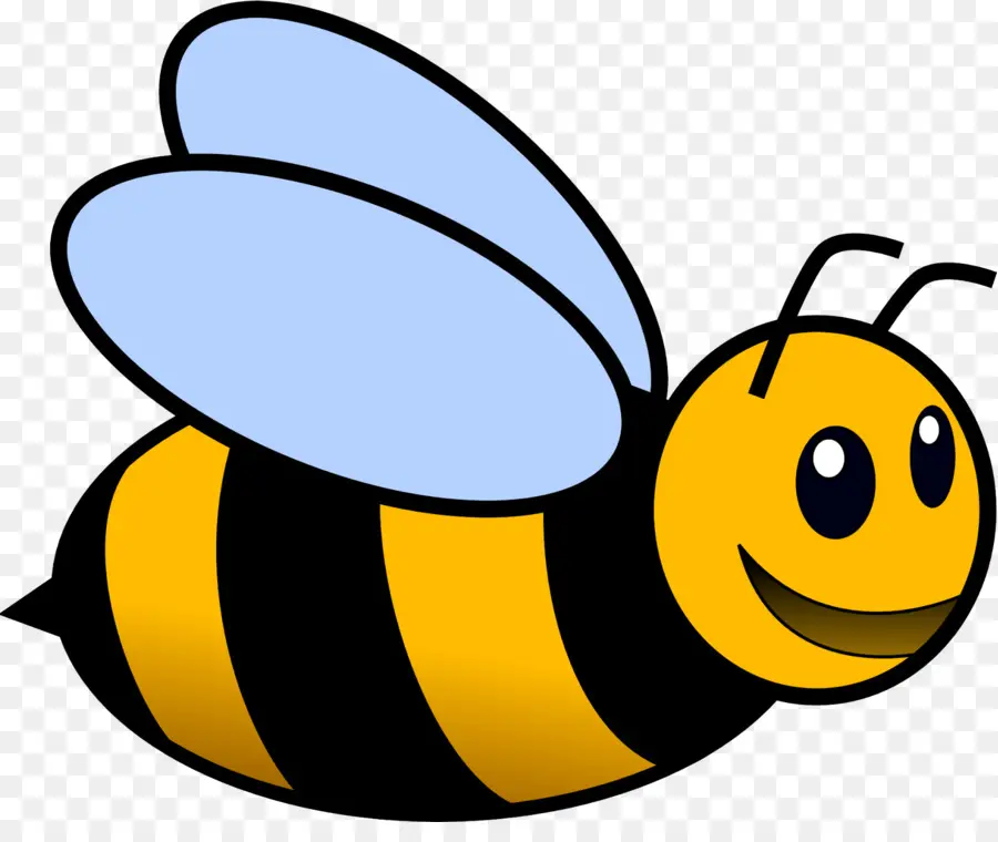 пчела，желтый PNG