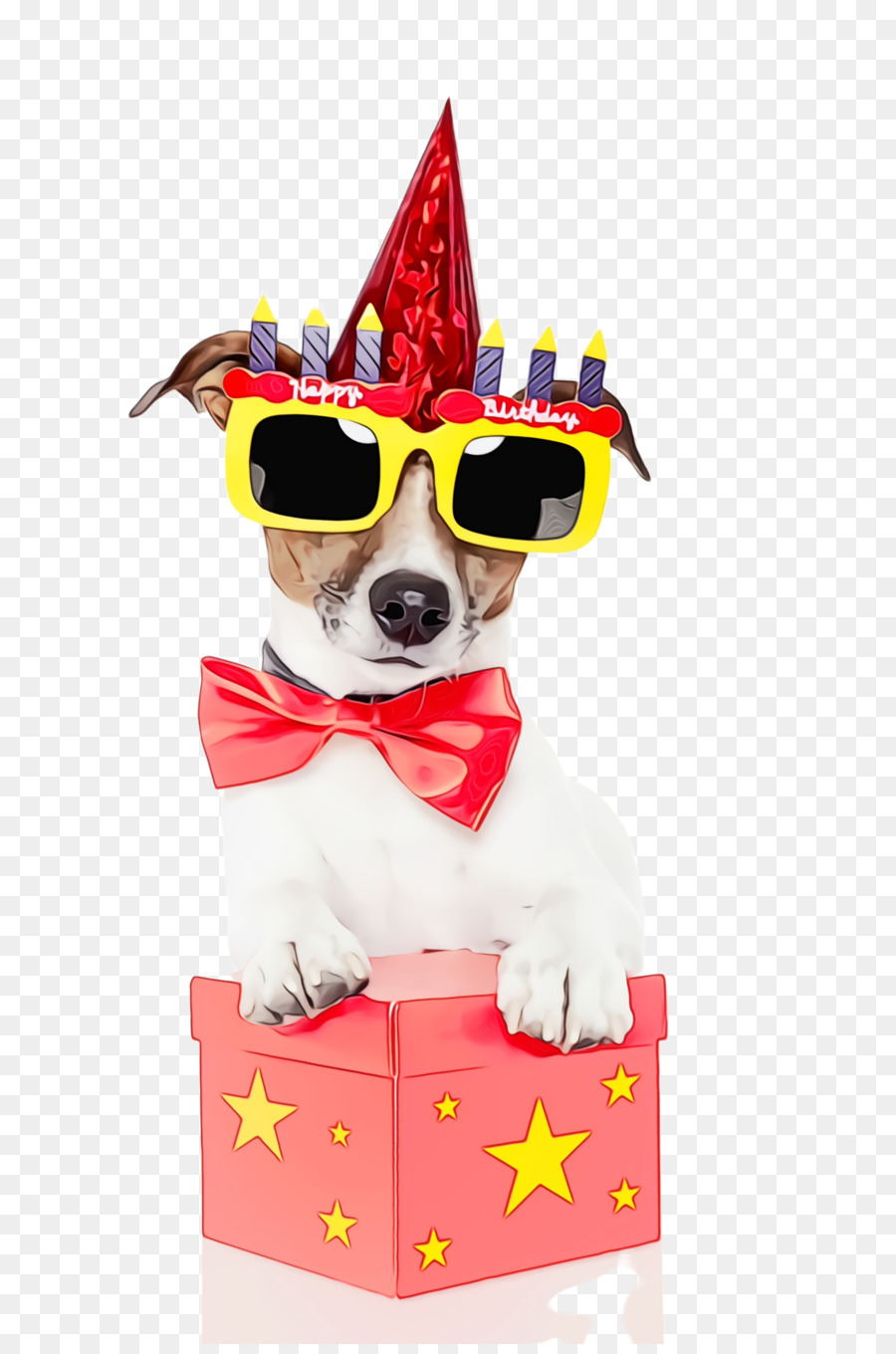 собака，партийная шляпа PNG