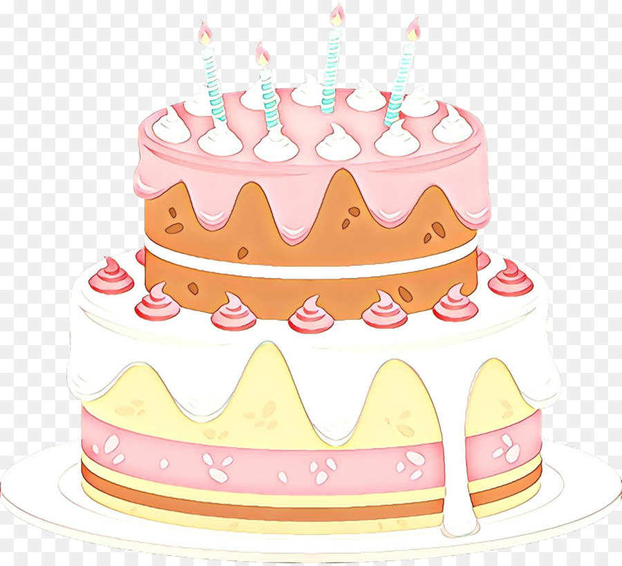 Запас украшения торта，День рождения свеча PNG