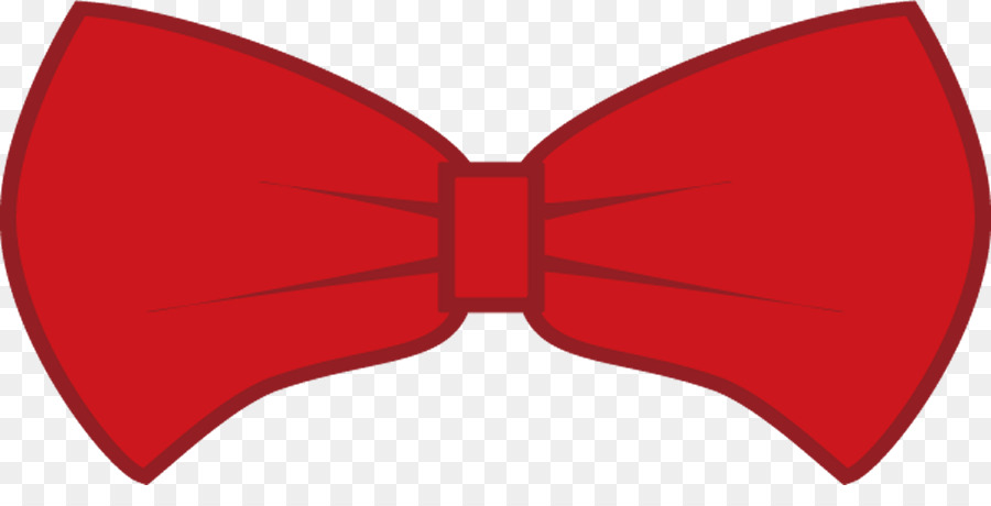 красный，галстук бабочка PNG