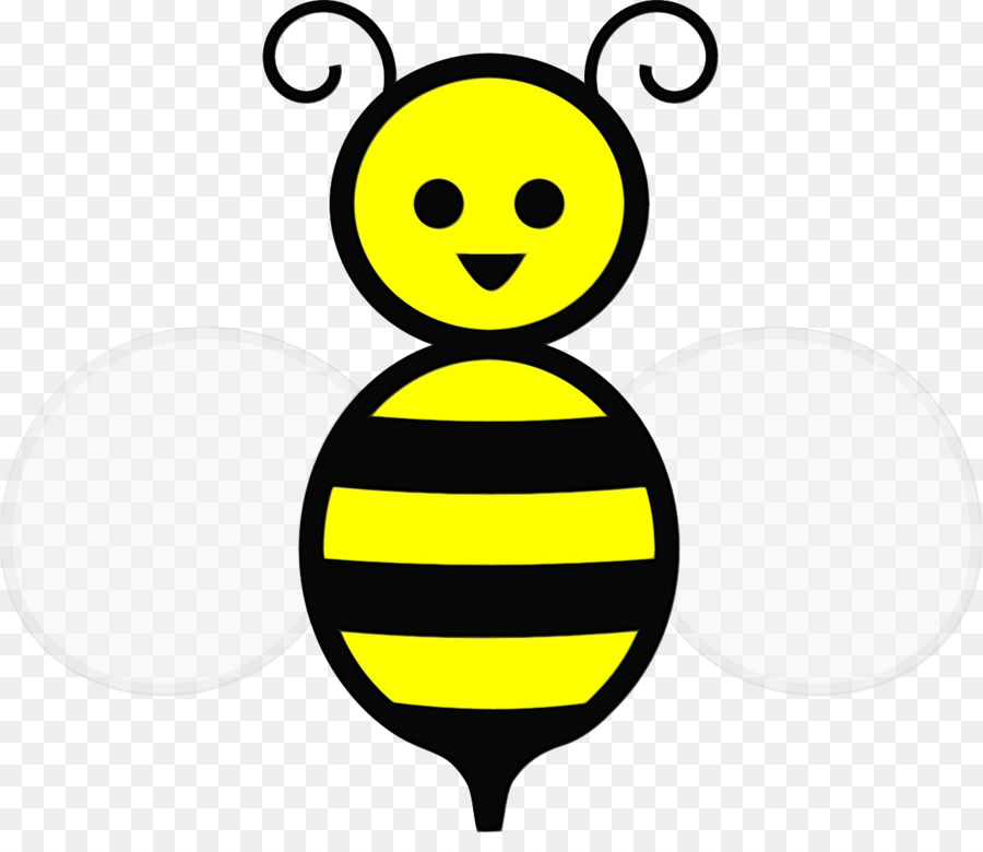 желтый，пчела PNG