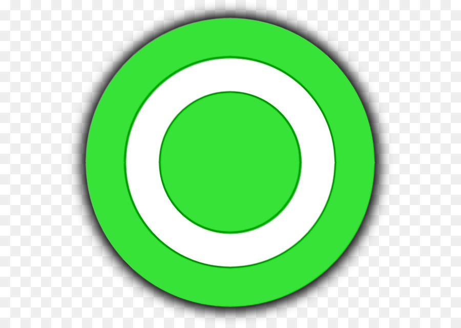 зеленый，круг PNG