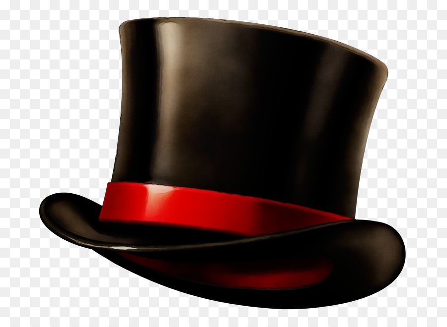 красный，костюм шляпа PNG