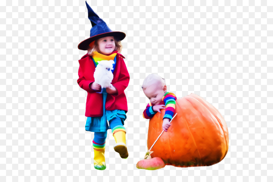 Trickortreat，оранжевый PNG