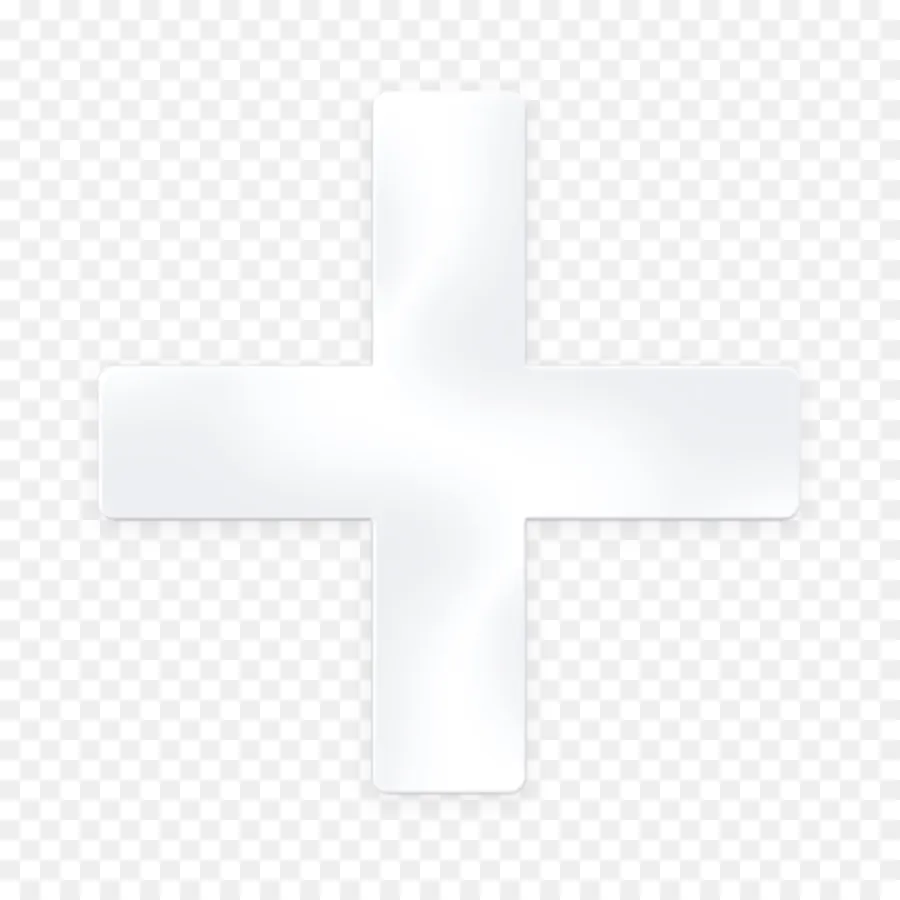 крест，белый PNG