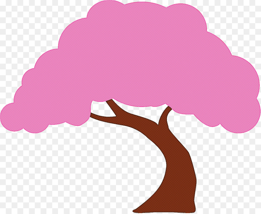 розовый，Дерево PNG