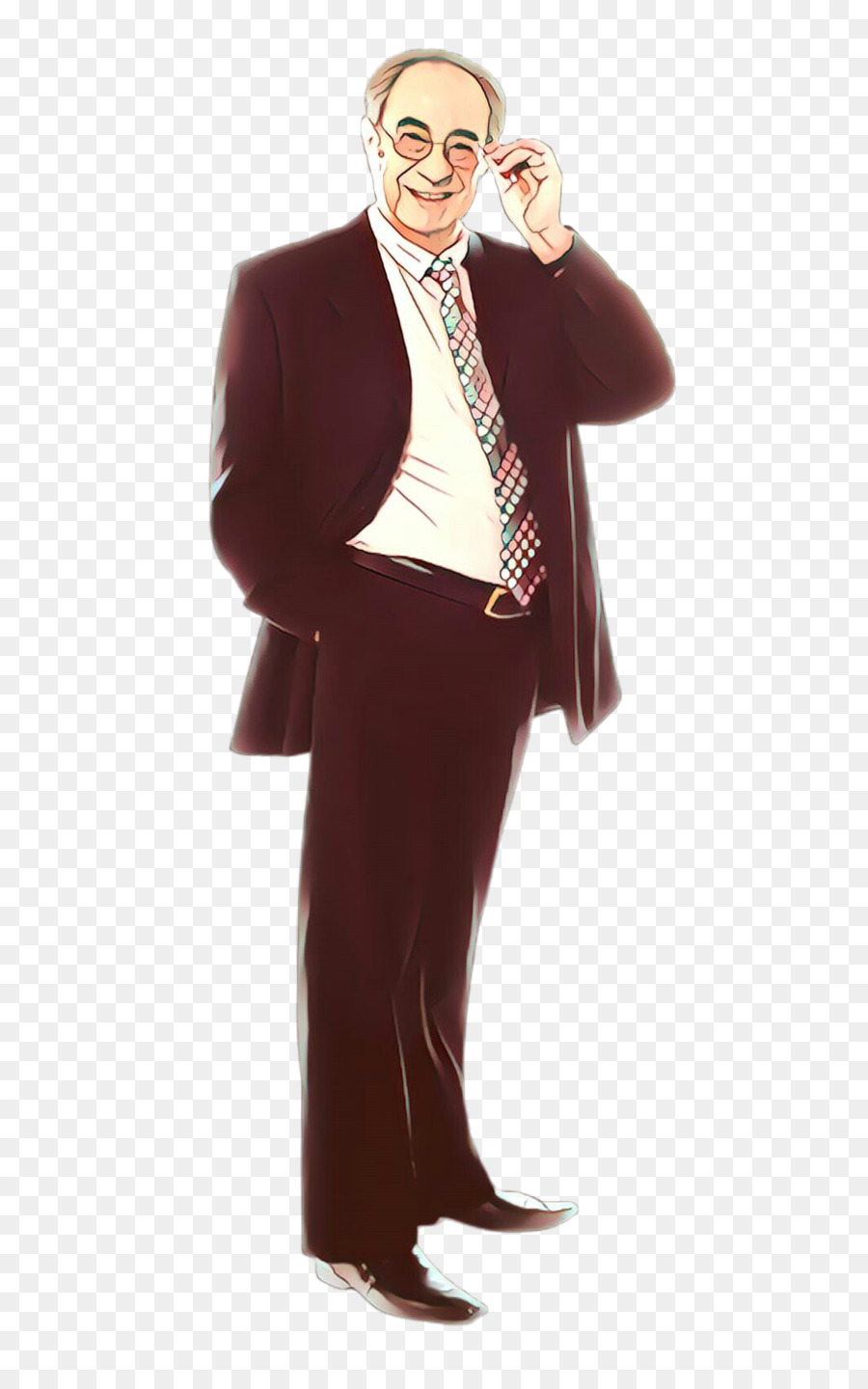 Suit，стоя PNG