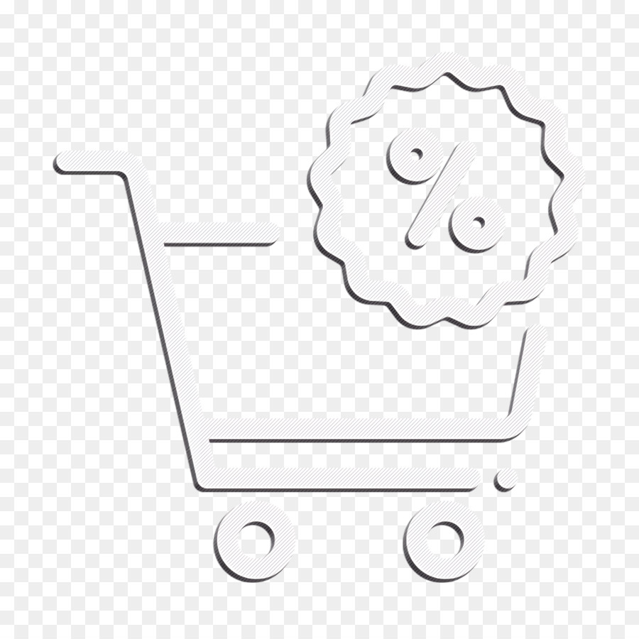 Shopping Cart，линия PNG