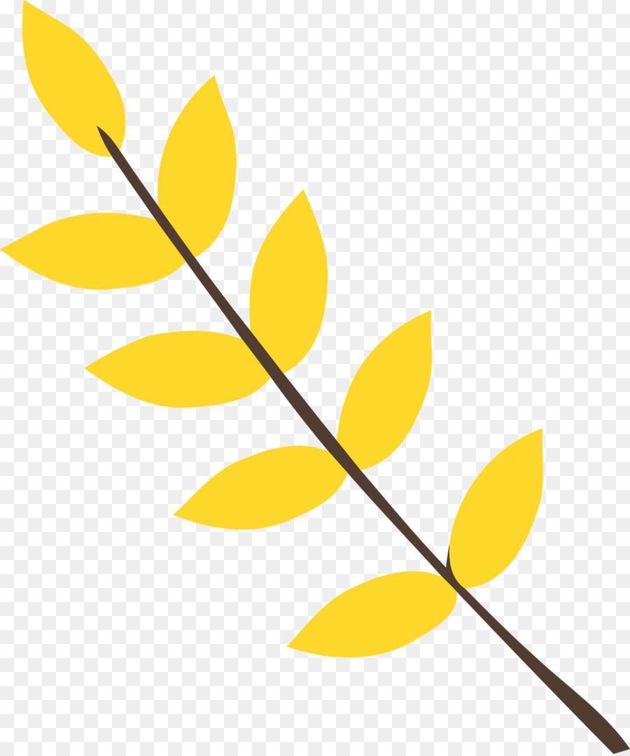 Лист，желтый PNG