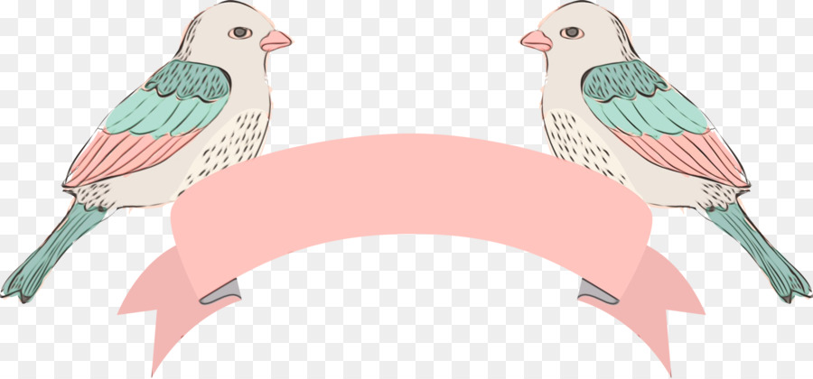 Птица，розовый PNG