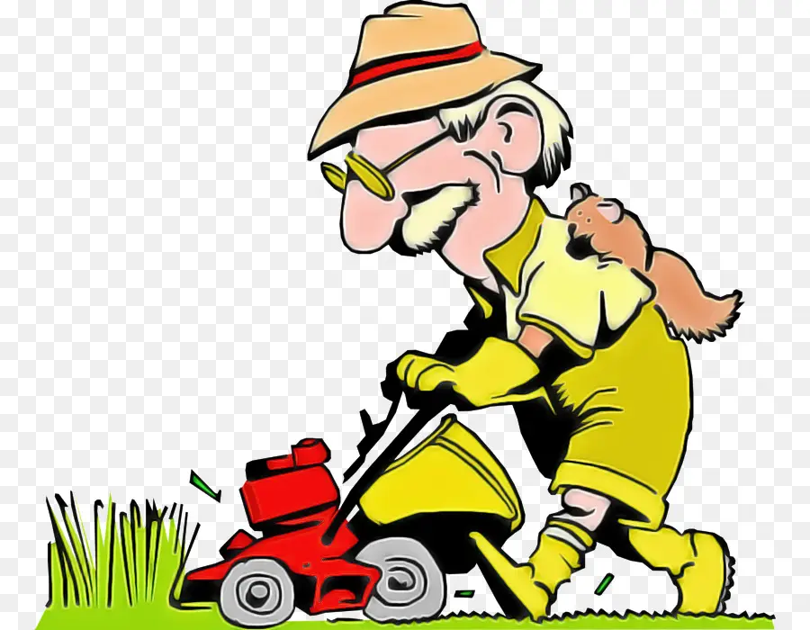мультфильм，Lawn Mower PNG