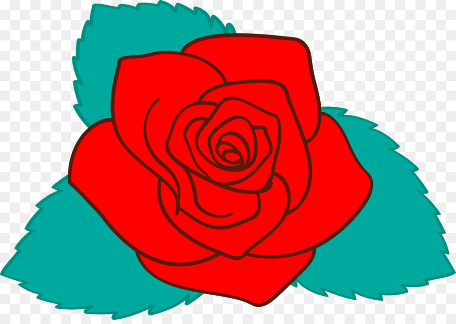 Роза，красный PNG
