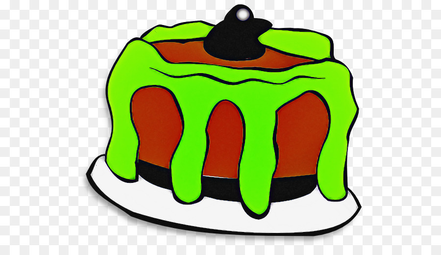 зеленый，Торт PNG