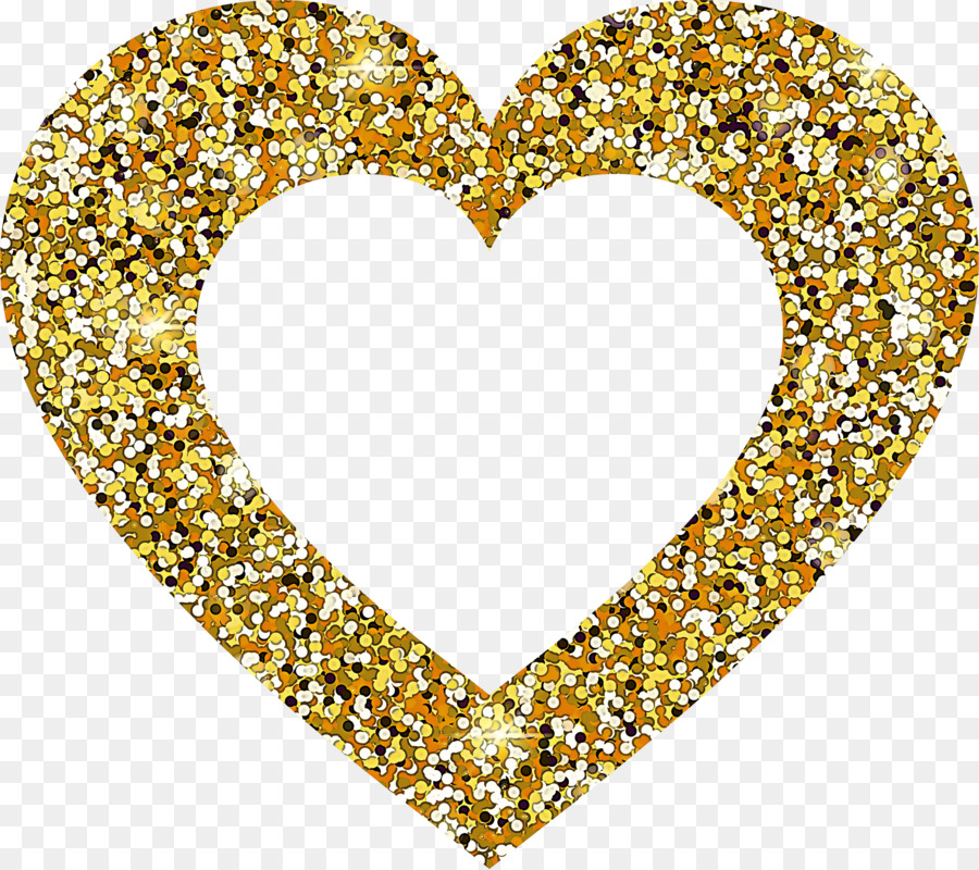 Золотое сердце картинка на белом фоне