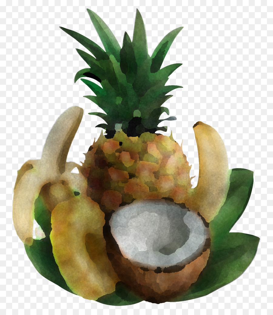 Pineapple，ананас PNG