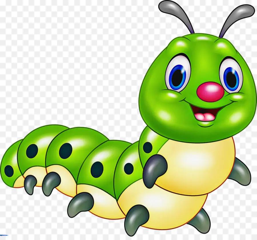 Caterpillar，насекомое PNG