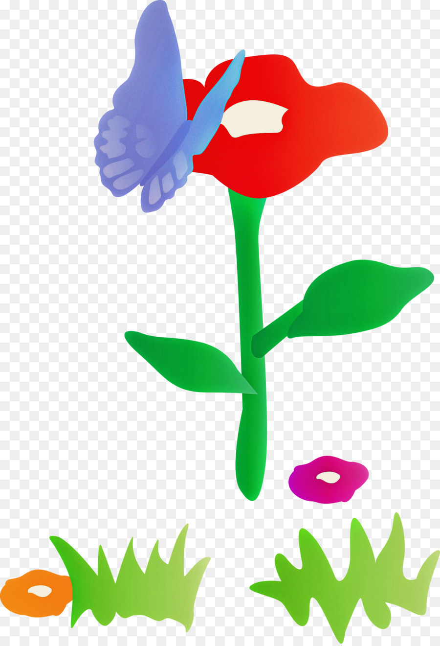 Цветоножка，цветок PNG