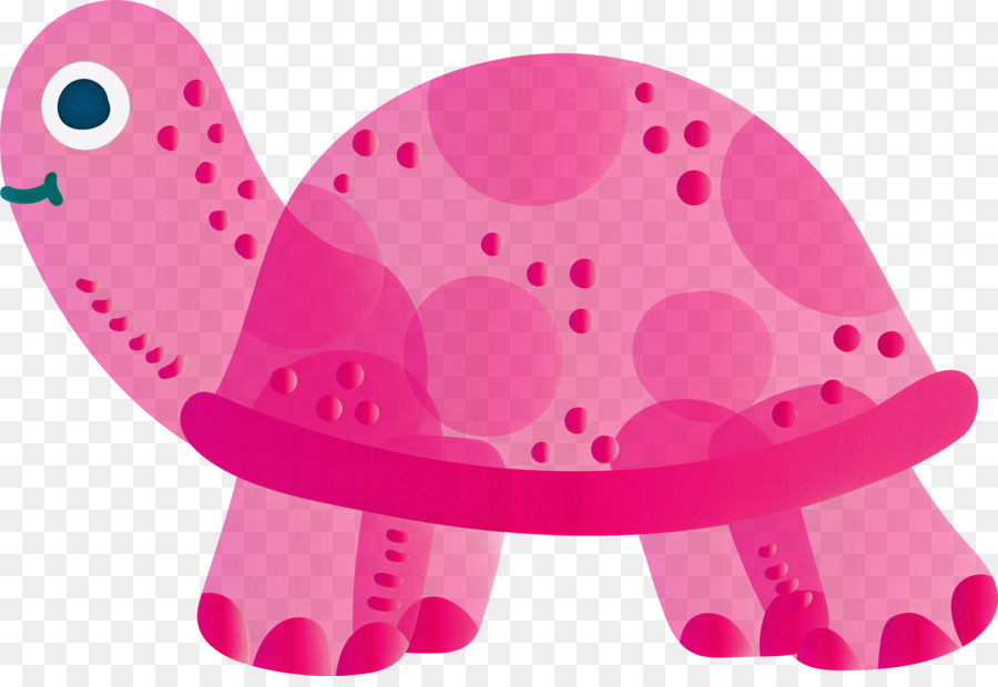 розовый，черепаха PNG