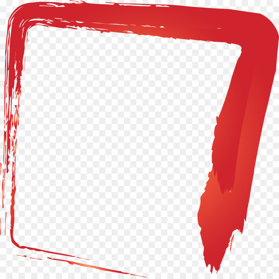 красный，прямоугольник PNG