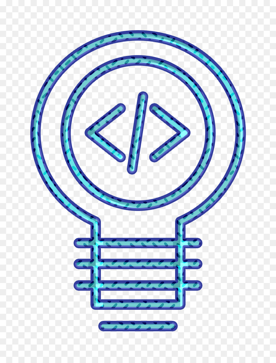 символ，синий электрик PNG