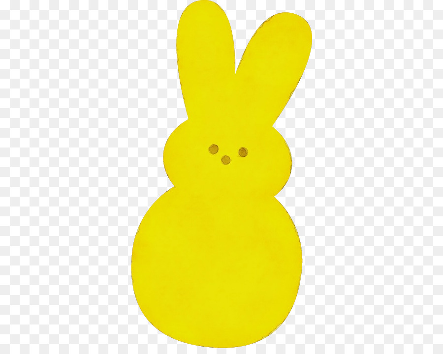 желтый，кролики и зайцы PNG