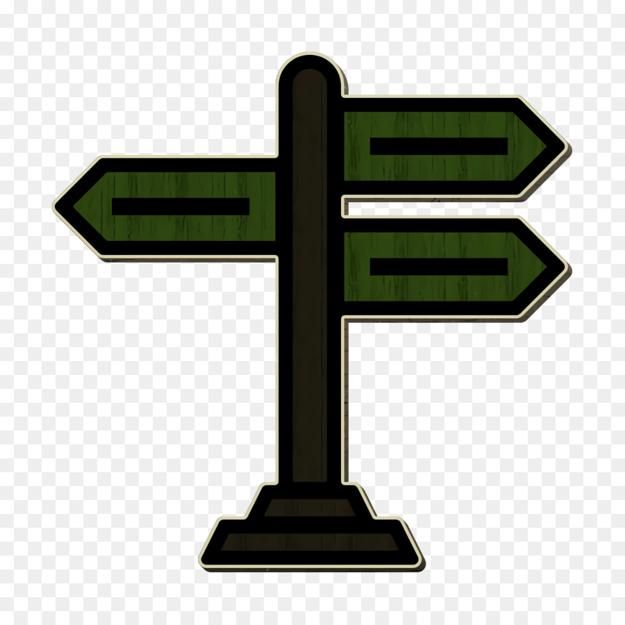 зеленый，крест PNG