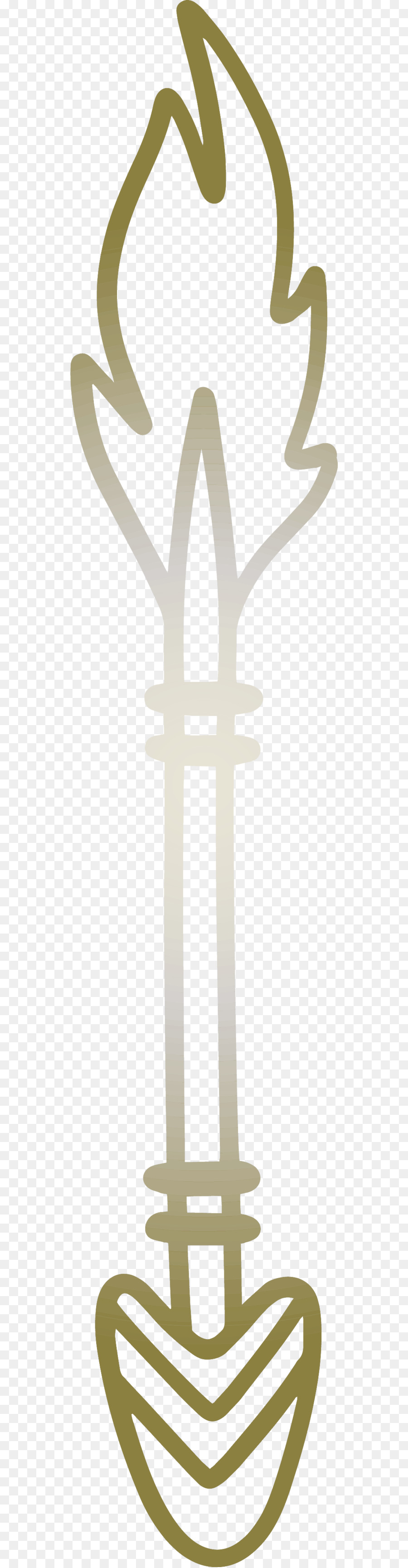 крест，бежевый PNG