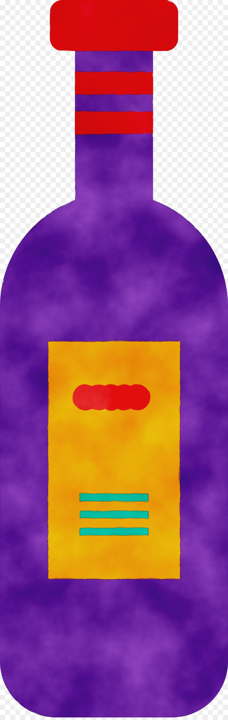 Бутылка，фиолетовый PNG