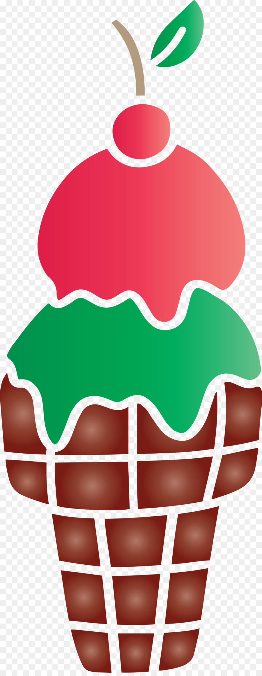 Ice Cream Cone，конусная PNG