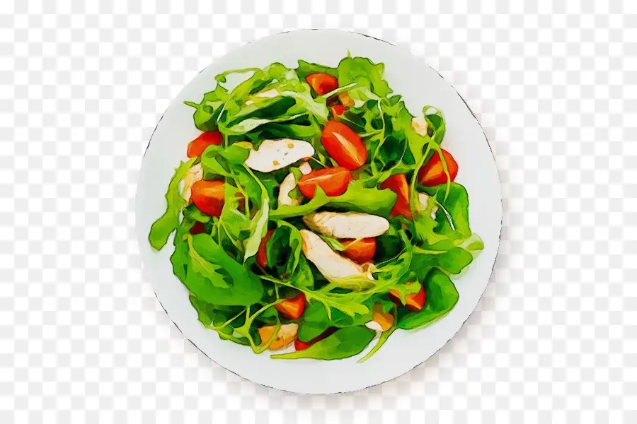 Шпинатный салат，Вегетарианская кухня PNG