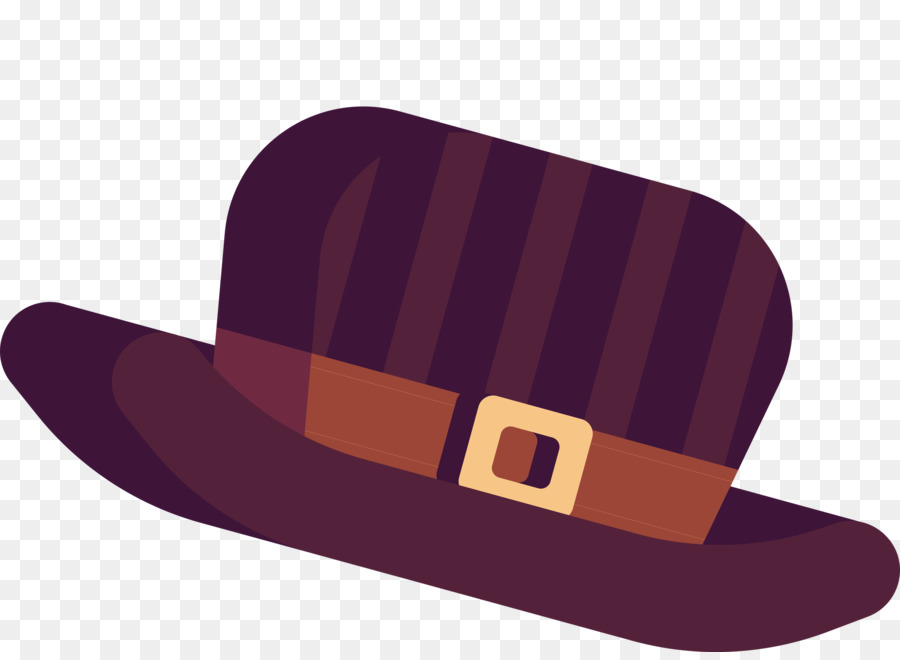 Шляпа，фиолетовый PNG
