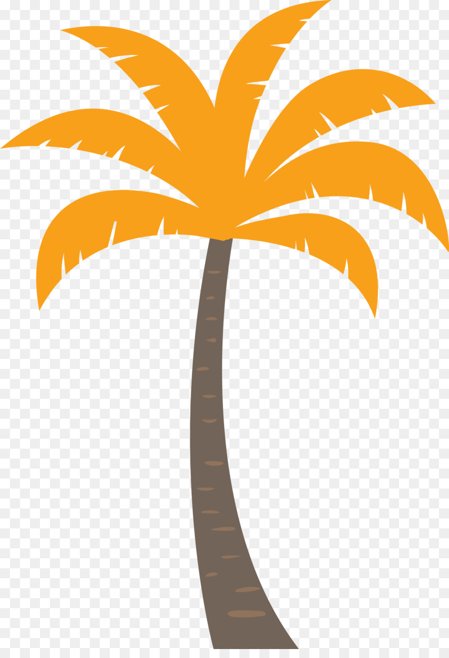 пальмы，Стебель растения PNG